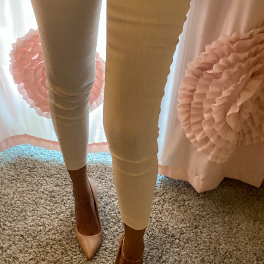 Calvin Klein cream dress pant